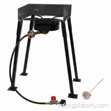 King Kooker 25 Tall Heavy Duty Portable Propane Single Burner Outdoor Cooker/ Camp Stove 001460268